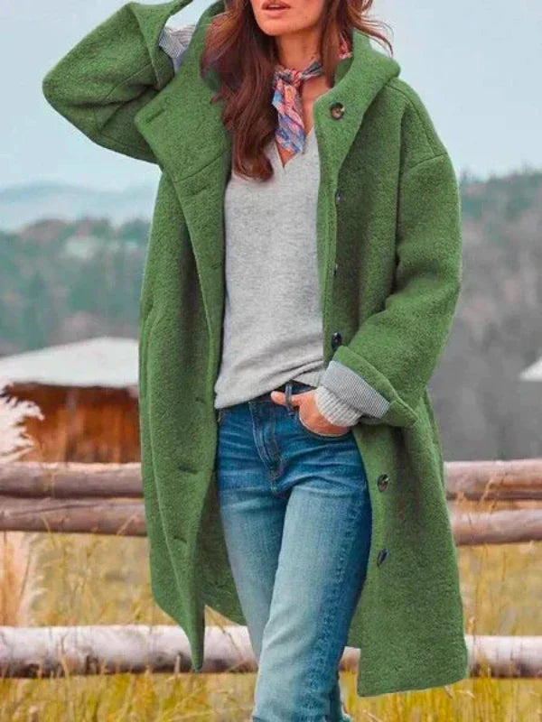 Isabelle | Élégante longue veste d'hiver