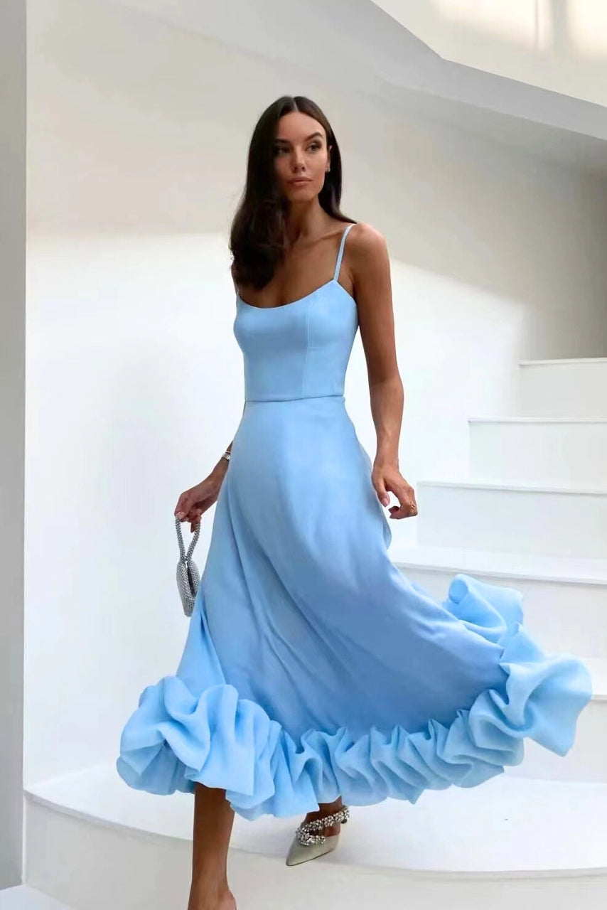 Céline™ | Robe Fluide Classique
