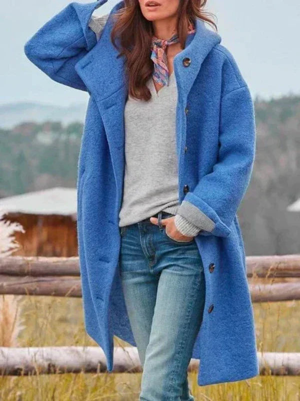Isabelle | Élégante longue veste d'hiver