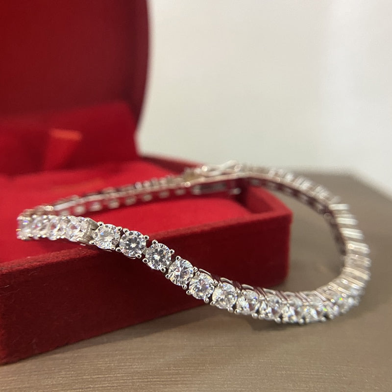 Bracelet Riviera Luxury Zirconia (Argent 925)