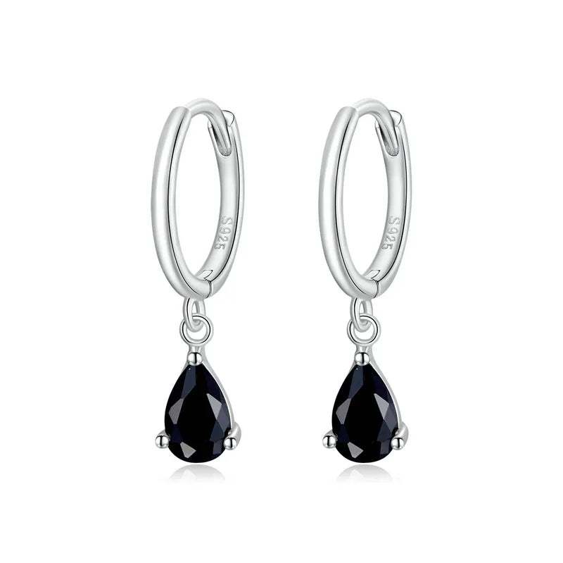 Boucles d'oreilles Alessia avec des cristaux de zirconium (Argent 925)