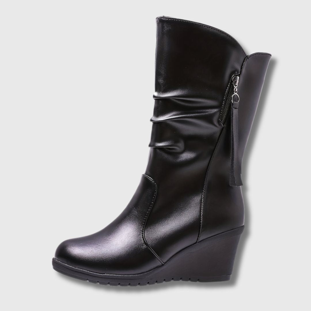 Cécile™ | Bottes Femme avec Franges