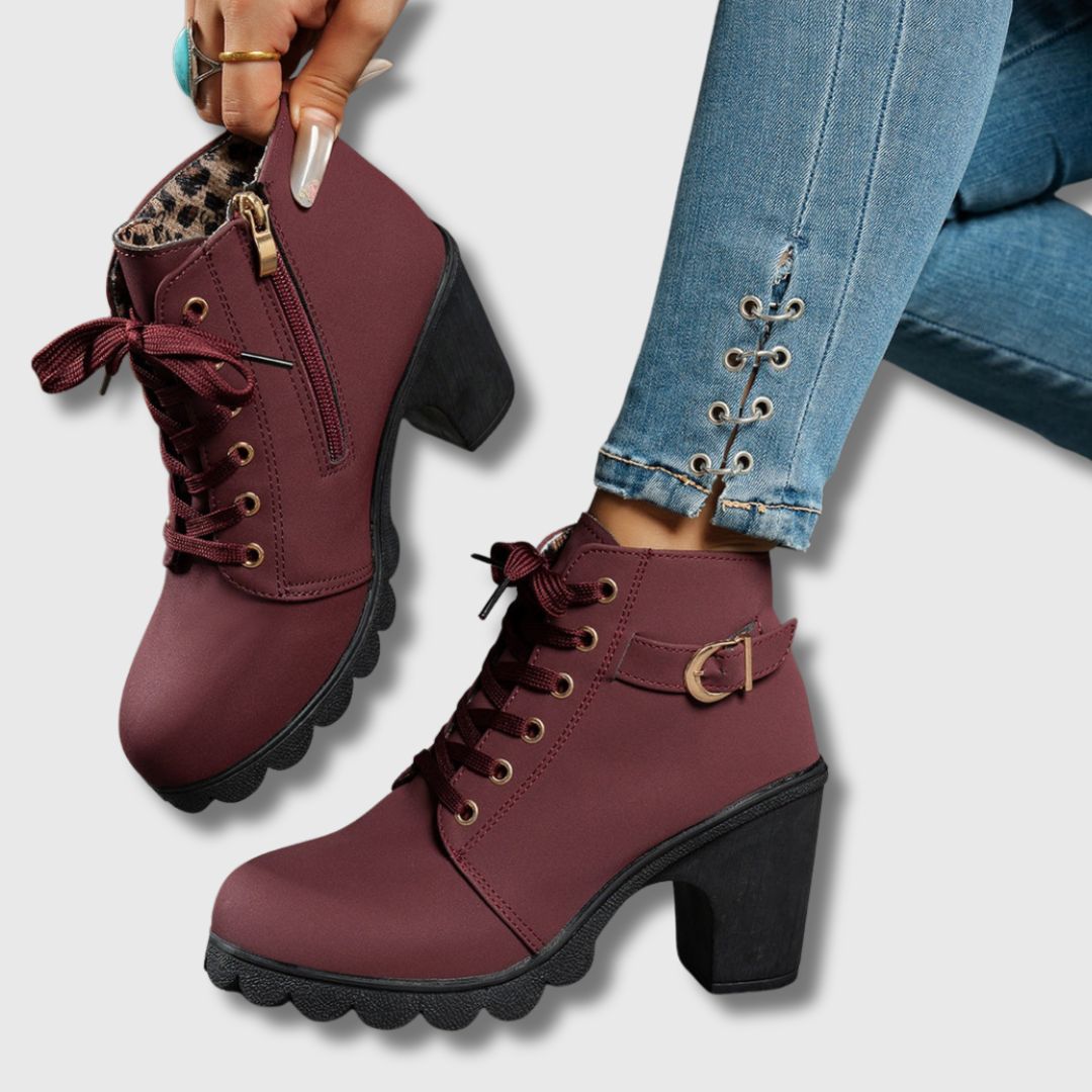 Aurélia™ | Bottines Femme à Talon