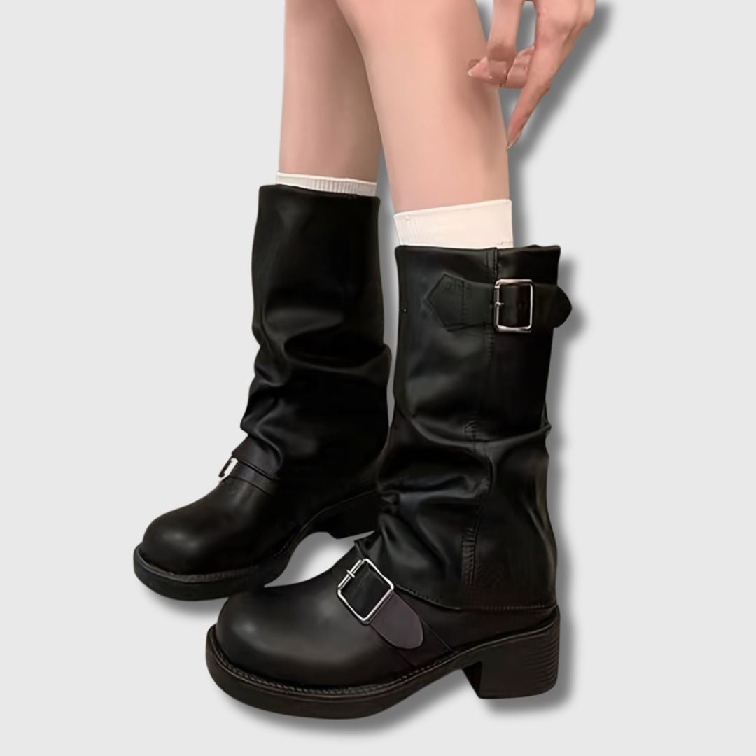 Elena™ | Bottes Femme Western à Lacets