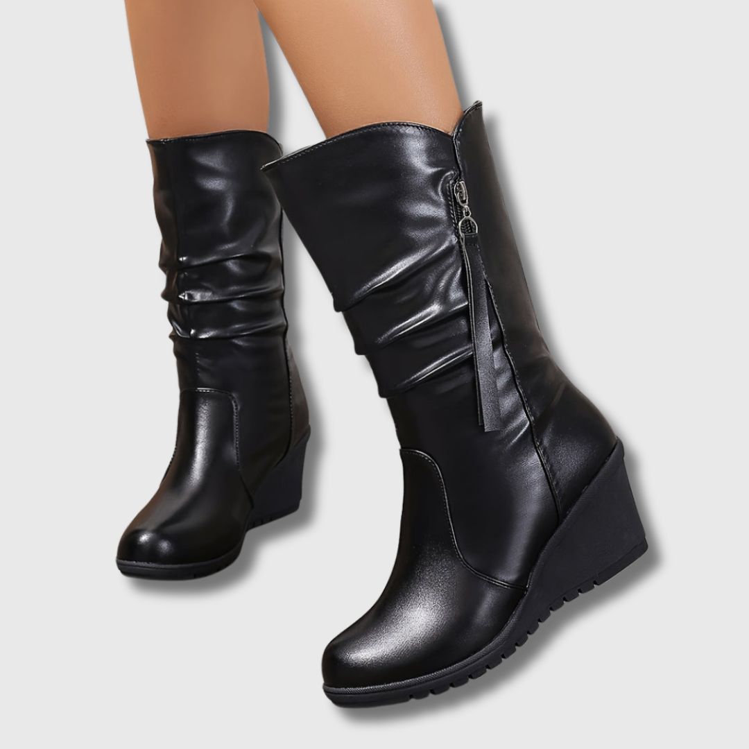 Cécile™ | Bottes Femme avec Franges
