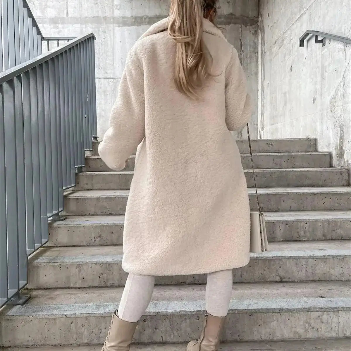 Jessica | Manteau Teddy