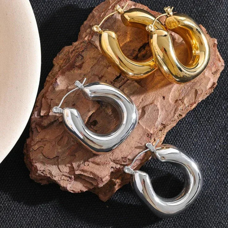 Boucle d'oreille Aro Bold (Plaqué Or 18 carats)
