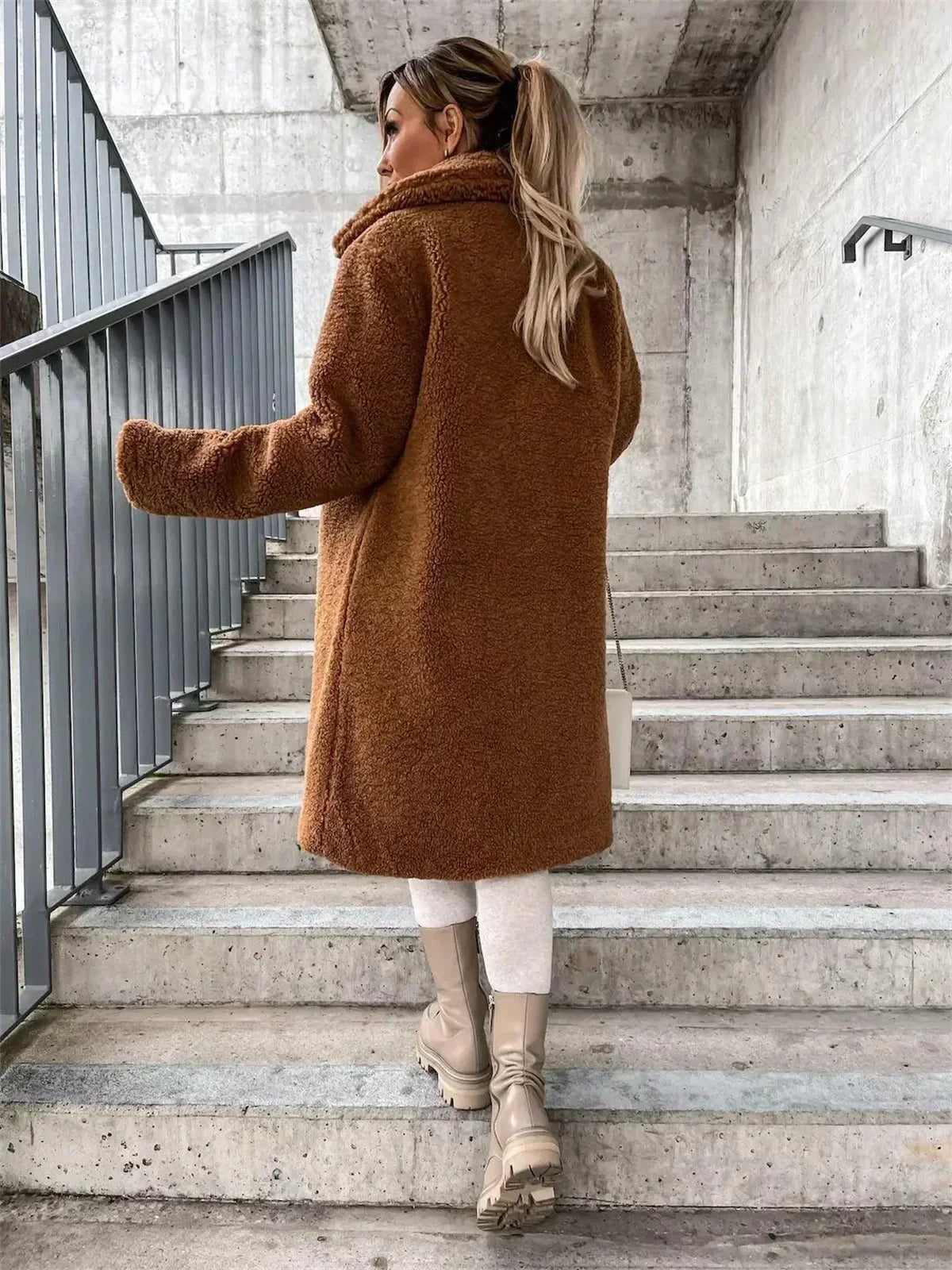 Jessica | Manteau Teddy