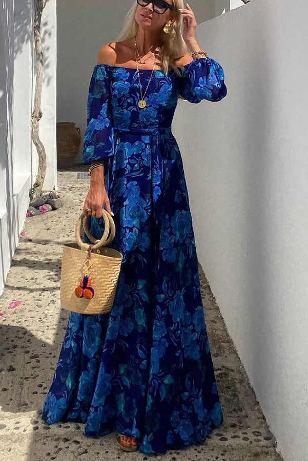 Calista™ | Robe Longue Épaules Dénudées