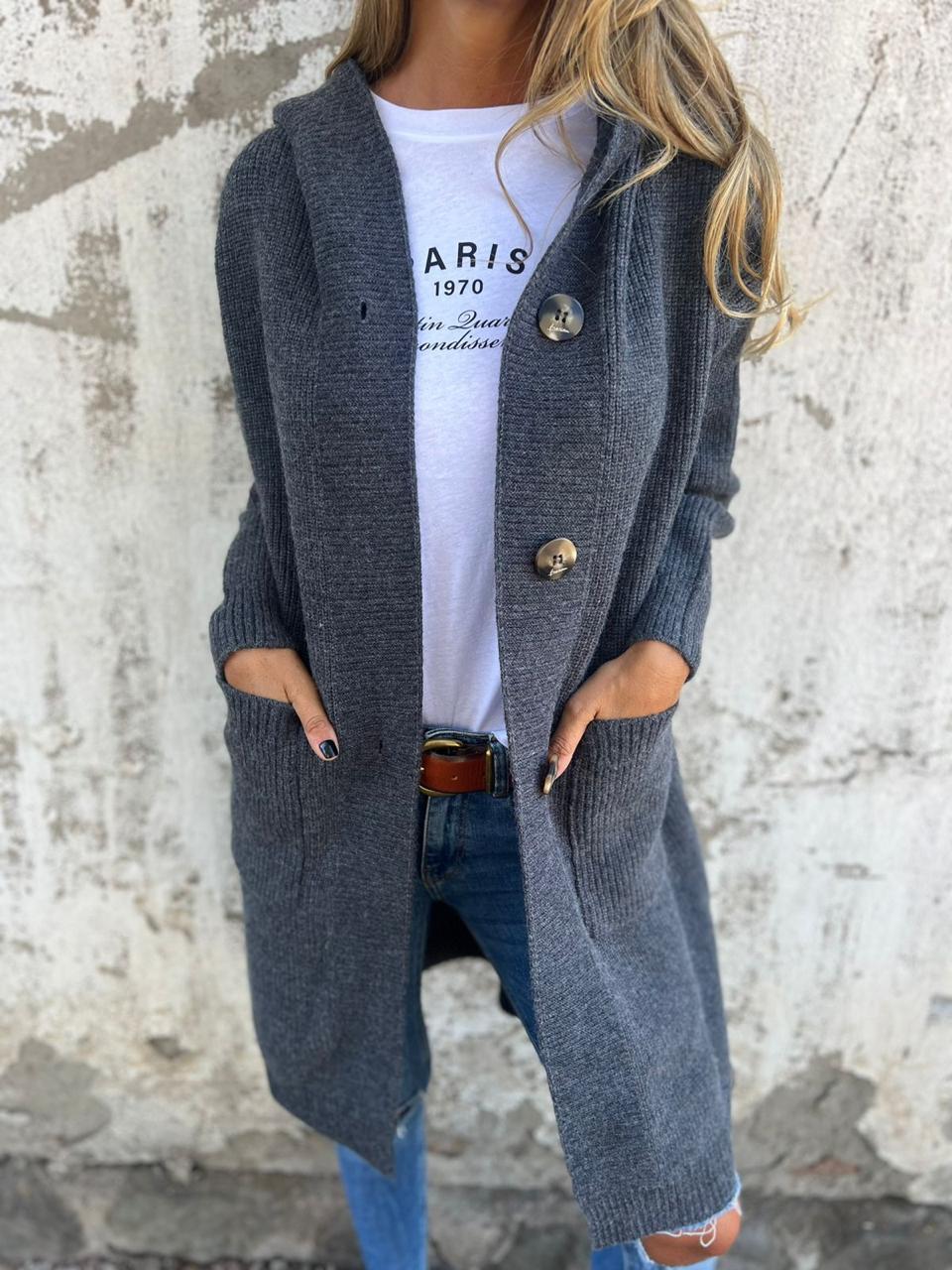 ROSE™|CARDIGAN LUNGO