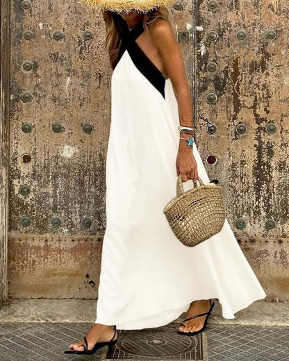 Sienna™ | Robe Croisée au Cou