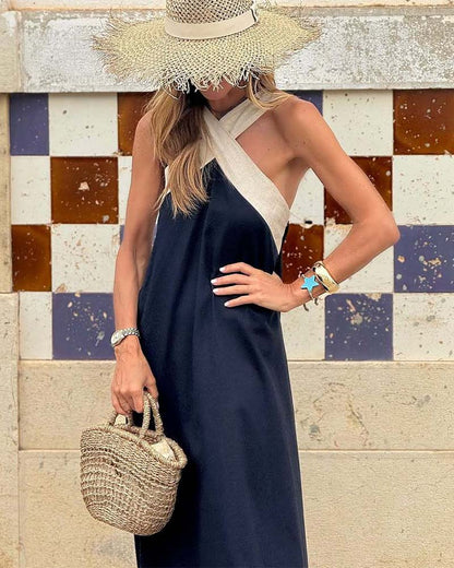 Sienna™ | Robe Croisée au Cou