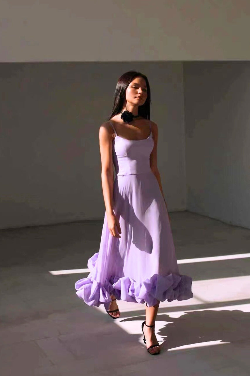 Céline™ | Robe Fluide Classique