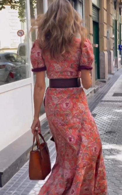 Melody™ | Robe Portefeuille Fleurie