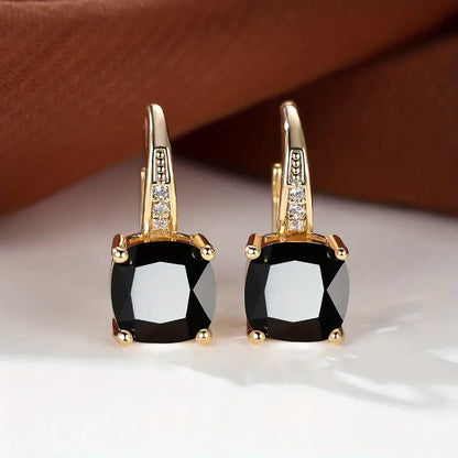 Boucles d'oreilles en pierre mystique
