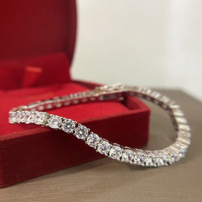 Bracelet Riviera Luxury Zirconia (Argent 925)