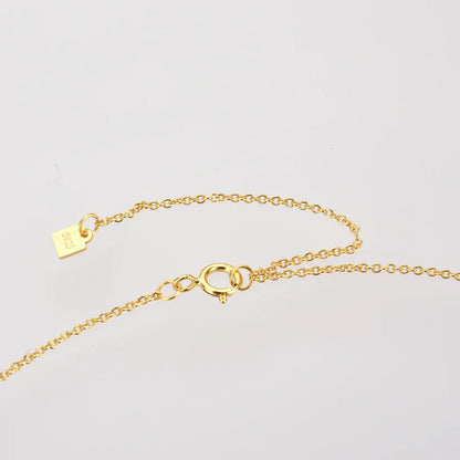 Collier Main de Fatima Hamsa avec Zircon (Plaqué Or)