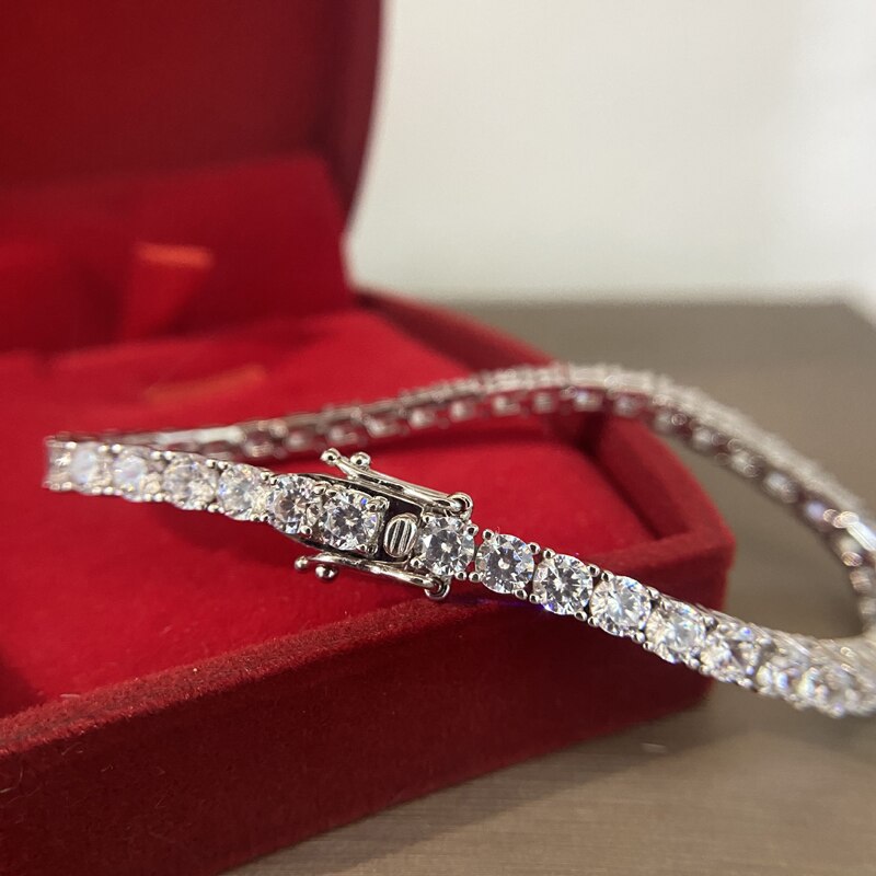 Bracelet Riviera Luxury Zirconia (Argent 925)