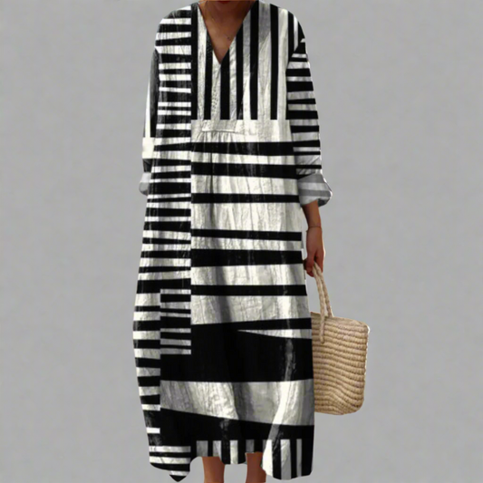 Doris™ | Robe géométrique élégante