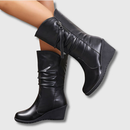 Cécile™ | Bottes Femme avec Franges