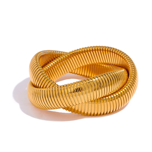 Bracelet Stravaganza Maille (Plaqué Or)