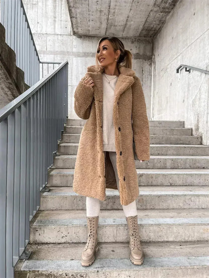 Jessica | Manteau Teddy