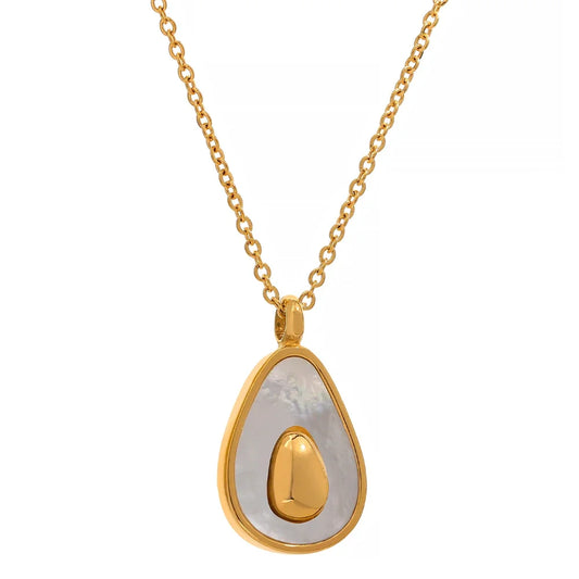 Collier Avocat (Plaqué Or)