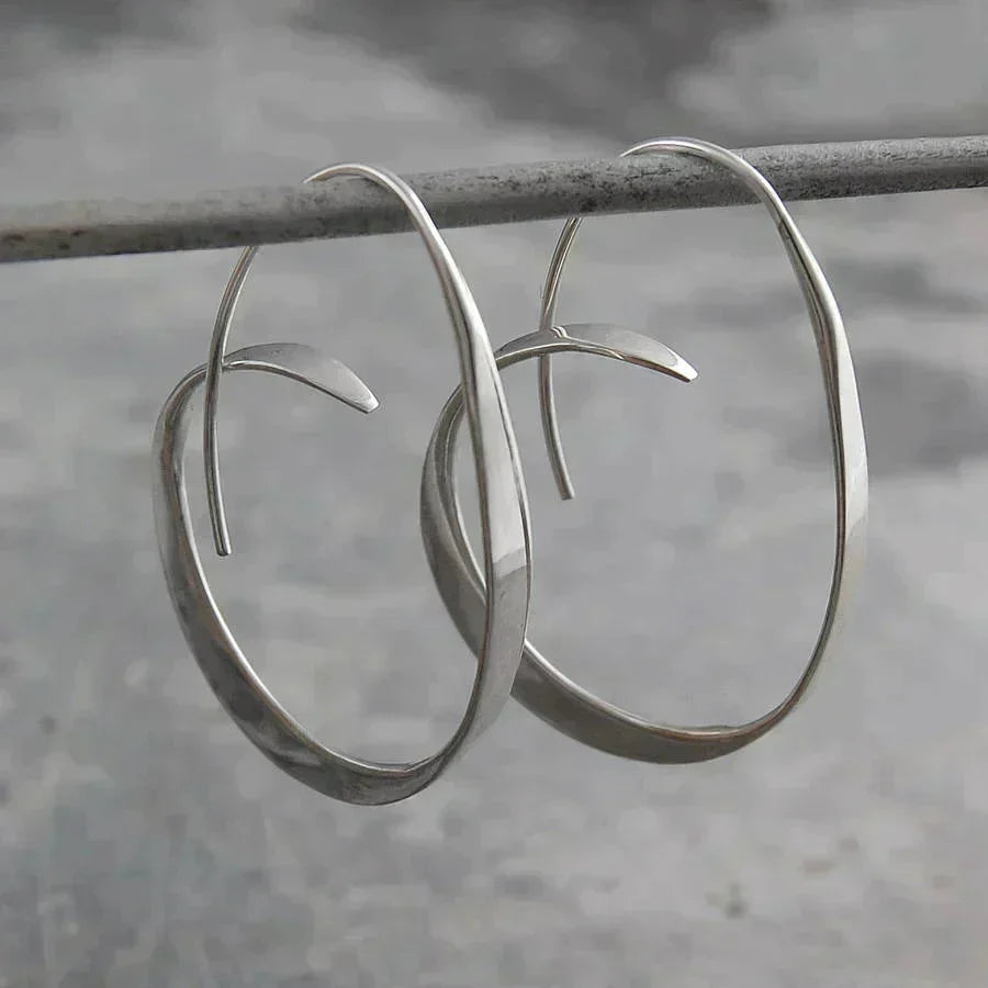 Boucles d'oreilles spirales délice