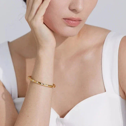 Bracelet Modena Minimaliste (Plaqué Or)