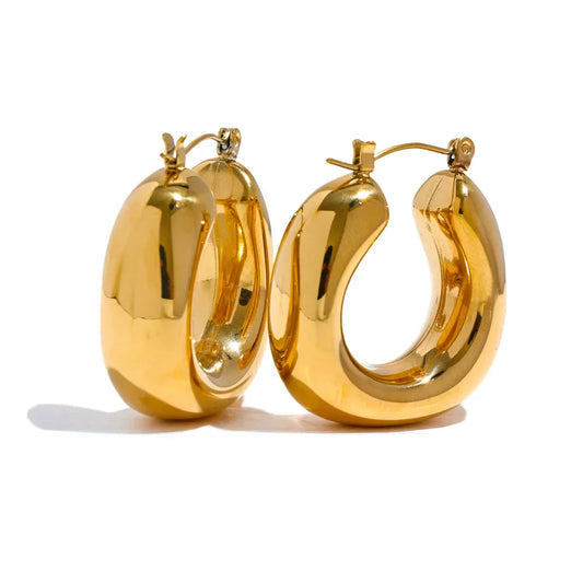 Boucle d'oreille Aro Bold (Plaqué Or 18 carats)