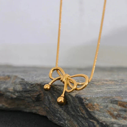 Collier Lazo (Plaqué Or)