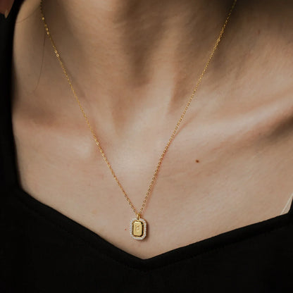 Collier 12 Signes du Zodiaque Zirconia (Plaqué Or)