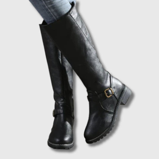 Kate™ | Bottes Longues avec Boucle & Fermeture