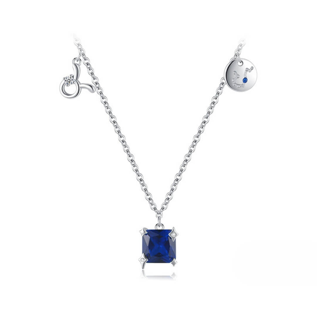 Collection Signes - Colliers avec Pendentifs et Pierres des Constellations (Argent 925)