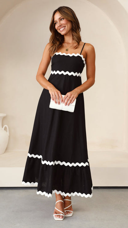 Clara™ | Robe longue à bretelles