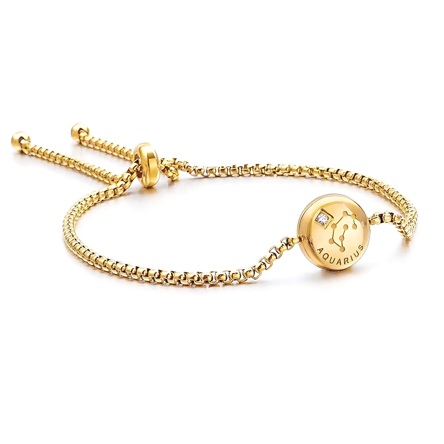 Bracelet Zodiaque (Plaqué Or)