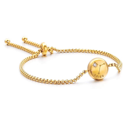 Bracelet Zodiaque (Plaqué Or)