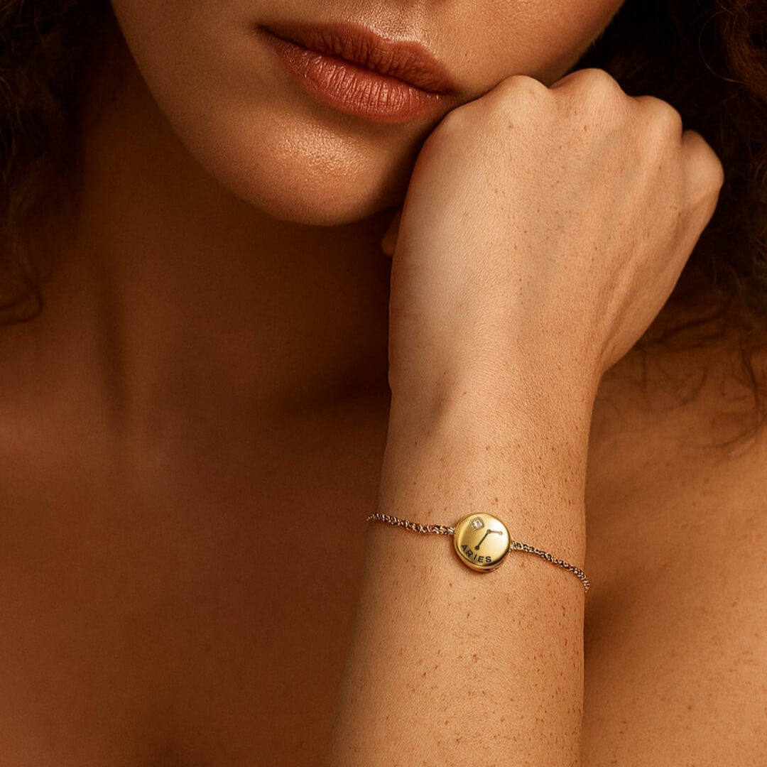 Bracelet Zodiaque (Plaqué Or)