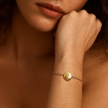 Bracelet Zodiaque (Plaqué Or)