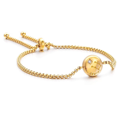 Bracelet Zodiaque (Plaqué Or)