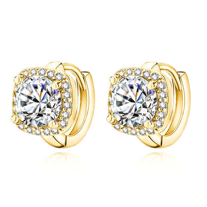 Boucles d'oreilles carrées Nadine