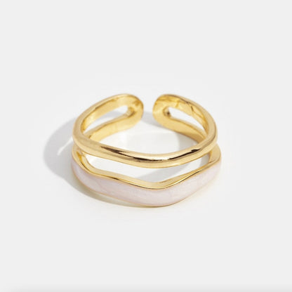 Espoir - Bague superposée