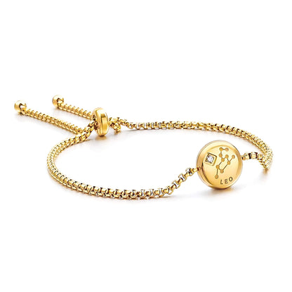 Bracelet Zodiaque (Plaqué Or)